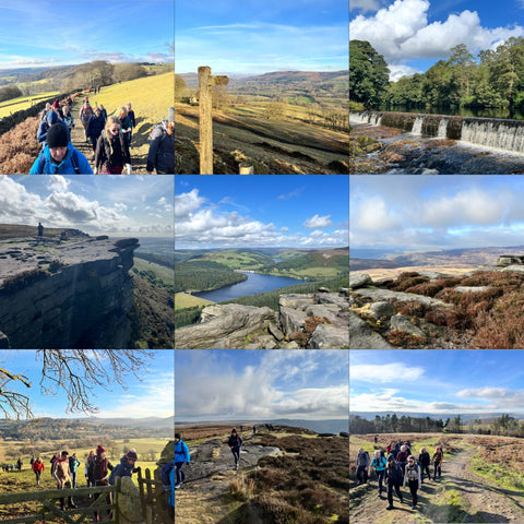 Stanage Edge, Bamford Edge, High Neb & River Derwent hike - Saturday 17th January