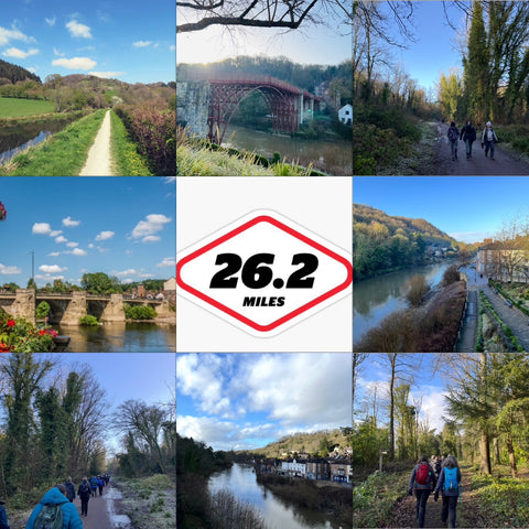 Marathon Hike Medal Series - Shropshire and the Severn Way - Saturday 11th April