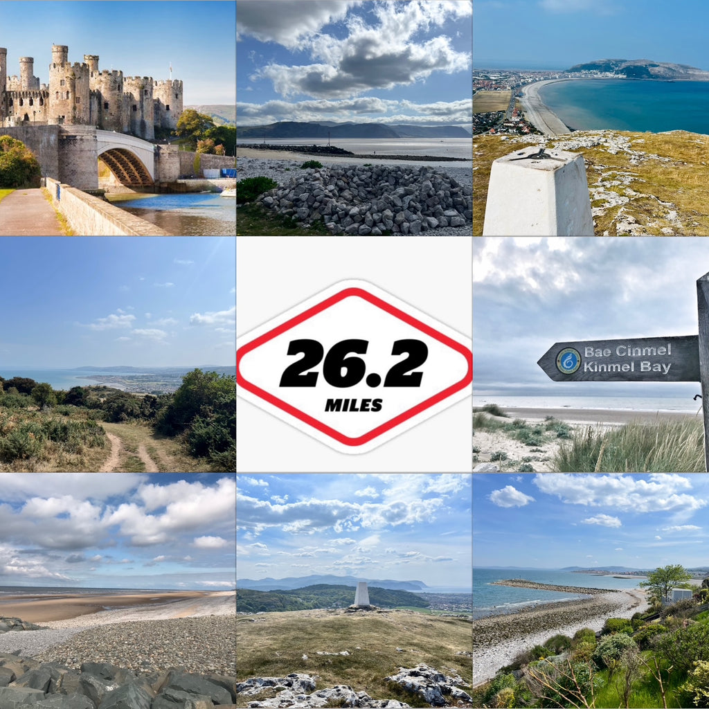North Wales Coast Marathon (26.2 miles) hike - Saturday 13th June