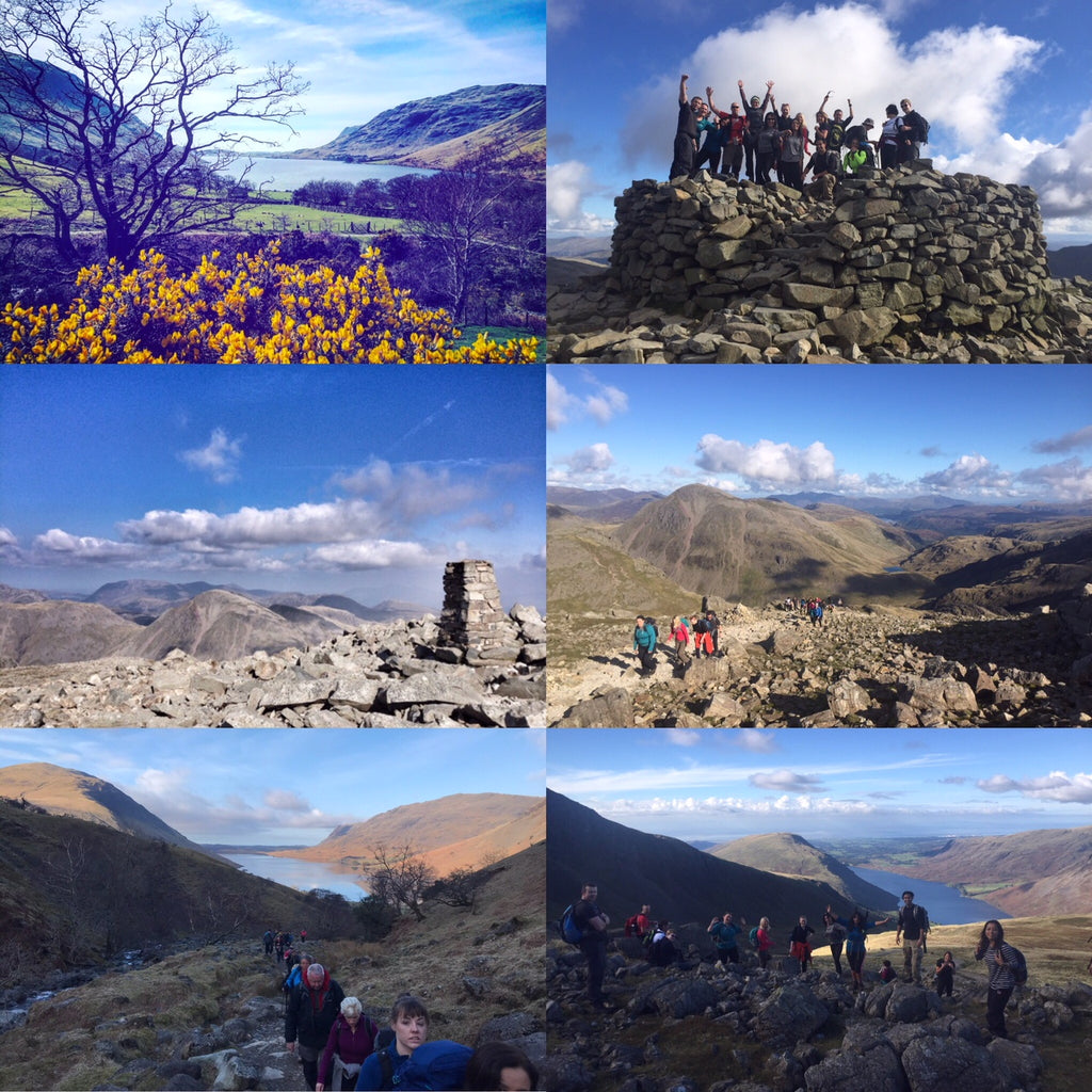 Scafell Pike (highest mountain in England) weekend trip - 27/28th April