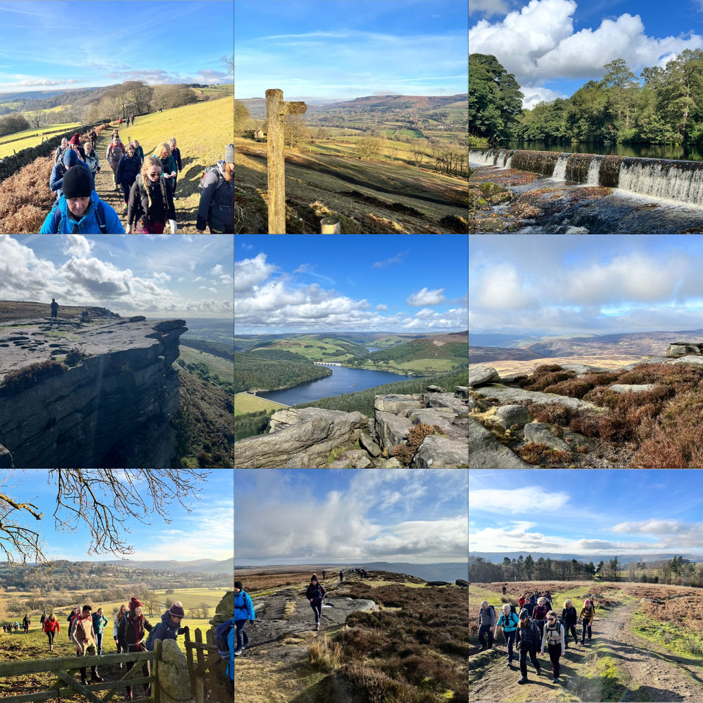 Stanage Edge, Bamford Edge, High Neb & River Derwent hike - Saturday 17th January