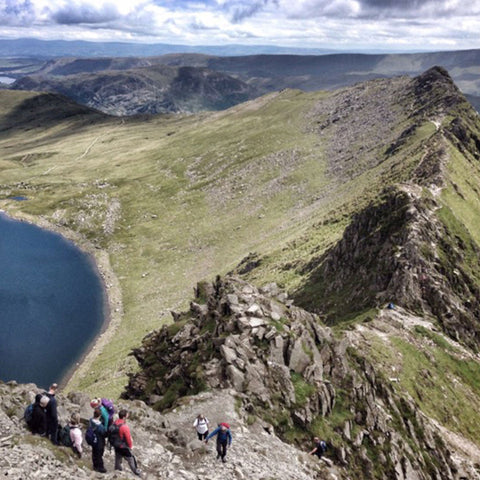 Helvellyn (Striding & Swirral Edge route) weekend - 12/13th April