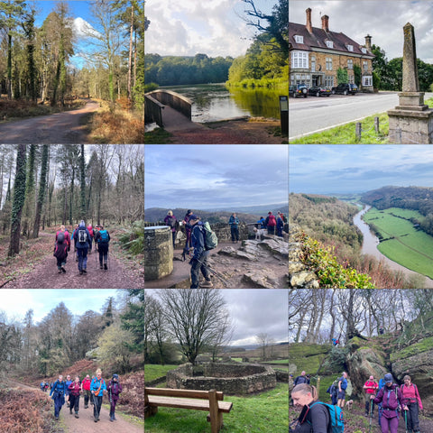 Wye Valley and the Forest of Dean walking weekend - 16/17th January